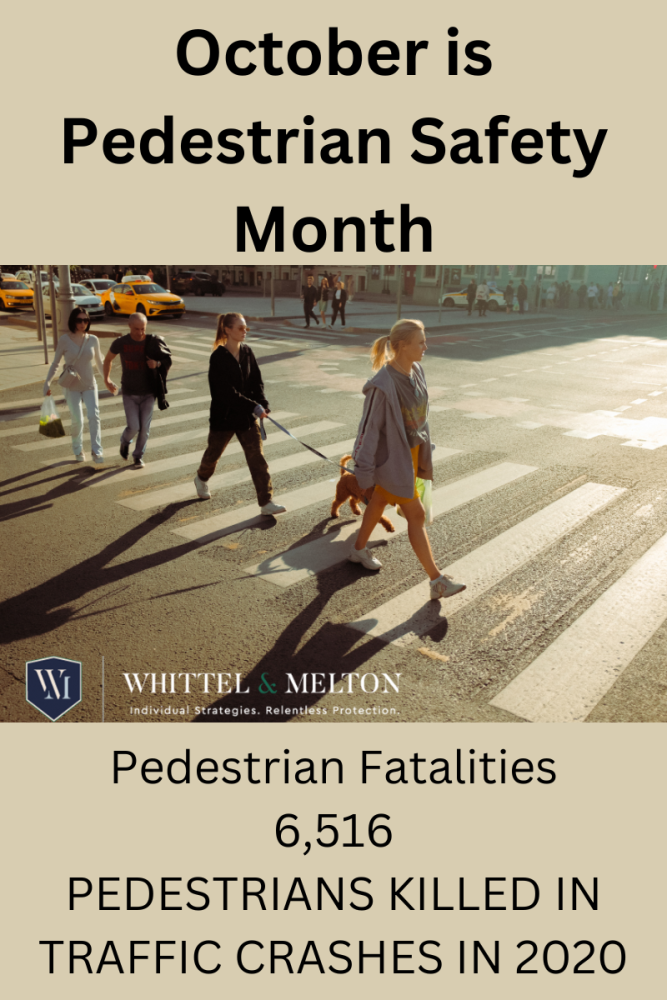 October is Pedestrian Safety Month Everyone is a Pedestrian Tampa